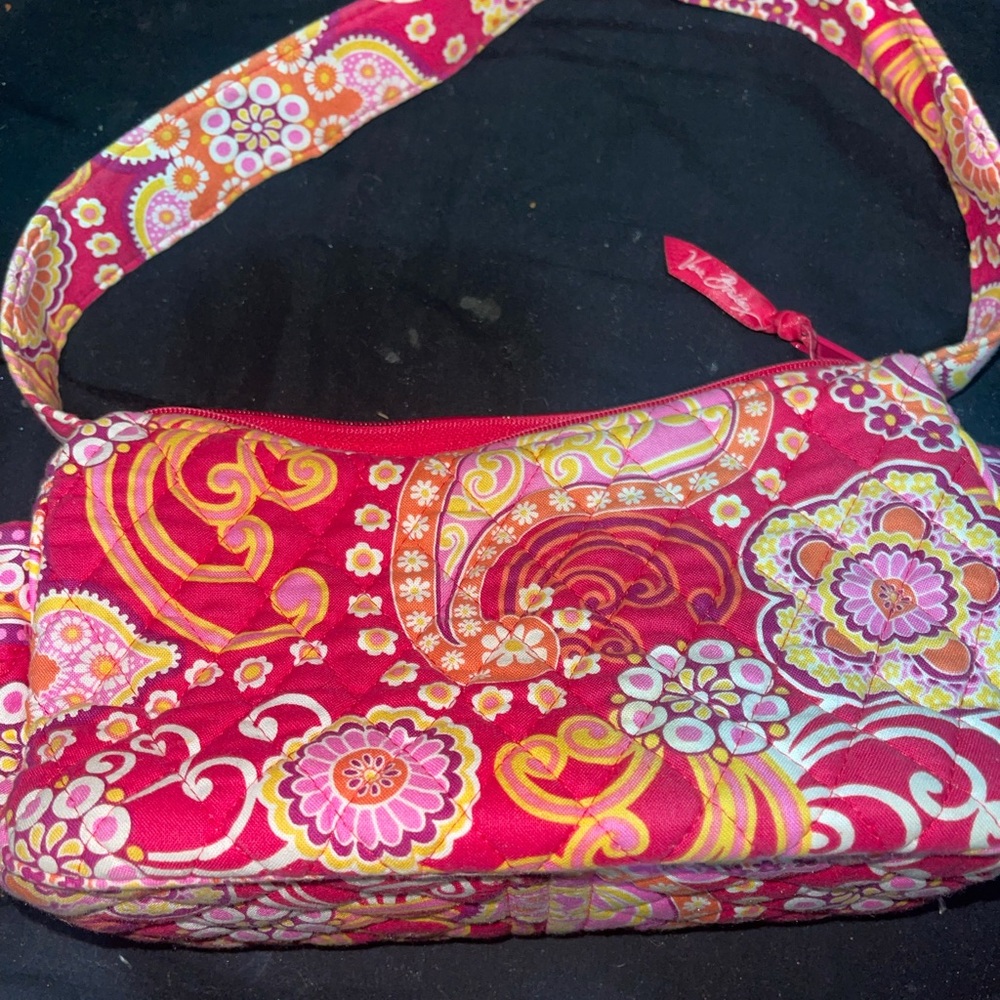 Vera Bradley Small Red Paisley Purse